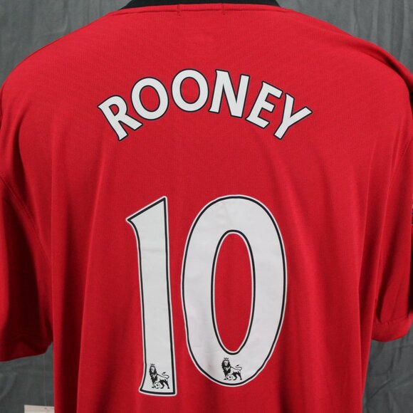 Manchester United Jersey (Retro) - 2009 Home Wayne Rooney 10 - Men's 3XL - Picture 7 of 12